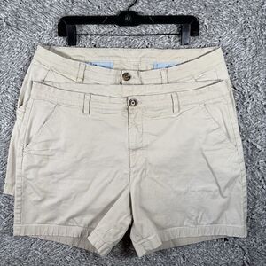 Chubbies Chino Shorts Bundle Of Two Mens Size 38 Beige Preppy Golf Stretch Beach